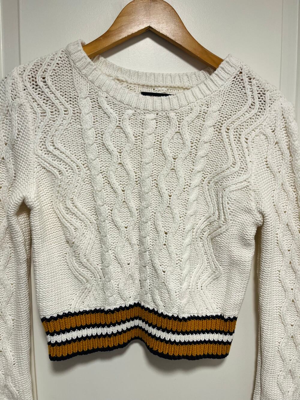 Kendall and Kylie crop sweater